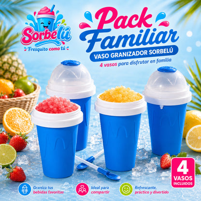 Pack Familiar Sorbelú™ · 4 vasos