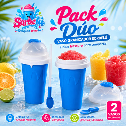 Pack Dúo Sorbelú™ · 2 vasos